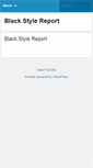 Mobile Screenshot of blackstylereport.com